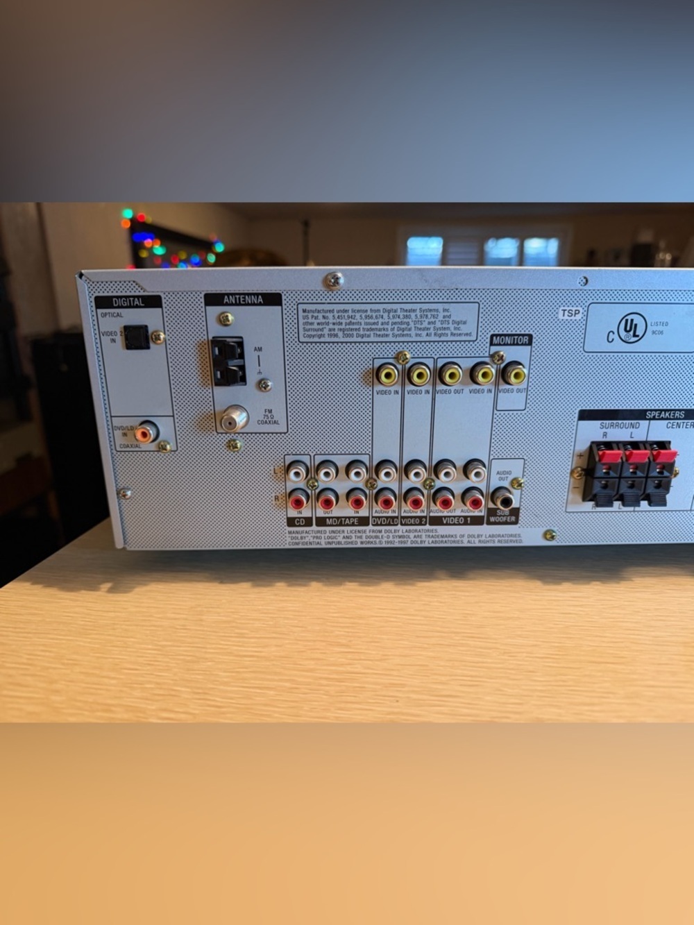 Vintage Sony Stereo Receiver STR-K740P Surround Sound Digital 80WPC SERVICED🎶 - Picture 7 of 8